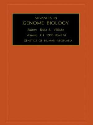 cover image of Genetics of Human Neoplasia, Part A